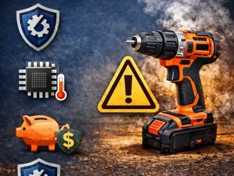 ما هي الحماية من التحميل الزائد في الأدوات الكهربائية اللاسلكية؟